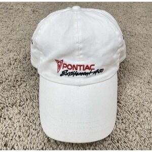 Vtg Pontiac Excitement  Hat Winston Cup 400 Richmond Raceway OSFM NASCAR Cap